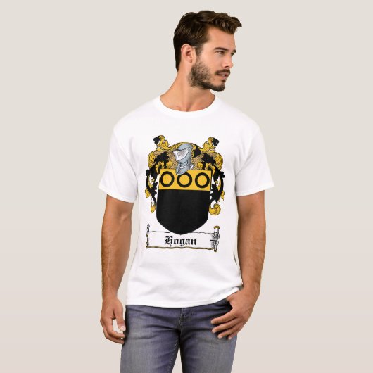 Hogan Family Crest T-shirt (Voorkant volledig)