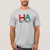 "Hogan's Alley"-Shirt voor certificering T-shirt (Voorkant)