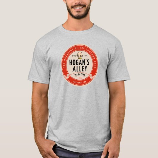 "Hogan's Alley" -stijl Logo T-Shirt (Voorkant)