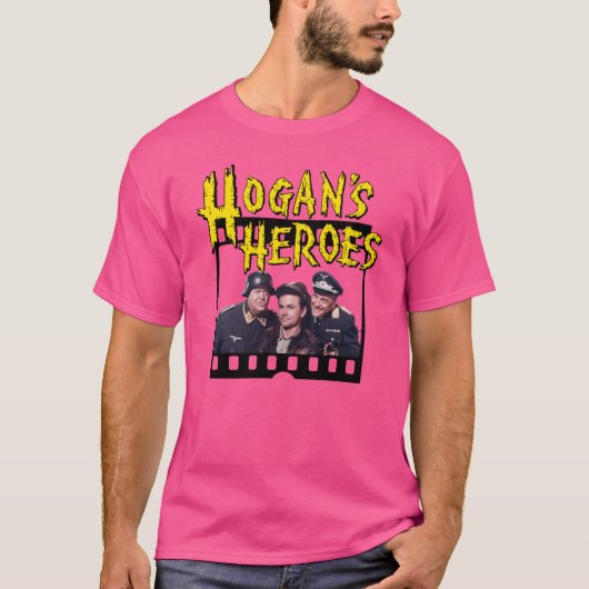 Hogans Heroes Papa Schultz retro T-shirt (Voorkant)