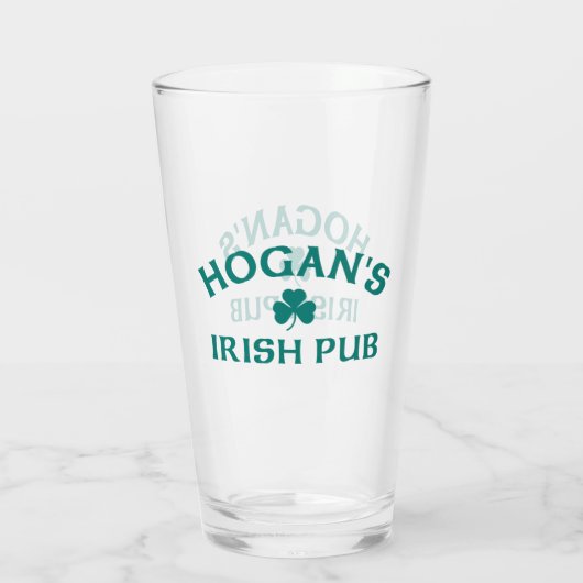 Hogan's Irish Pub Glas (Achterkant)