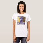 Hogansville Coffee Damespaghetti Strap T-shirt (Voorkant volledig)