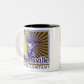 Hogansville Coffee Mok met het favoriete ontwerp v (Voorkant links)