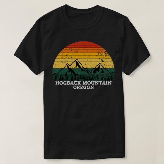 HOGBACK MOUNTAIN OREGON T-SHIRT (Design voorkant)