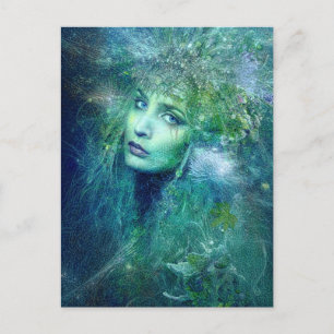 Hoge aanwezigheid van Briefkaart in water