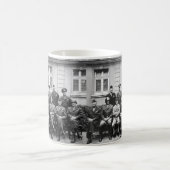 Hoge Amerikaanse militaire functionarissen uit de  Koffiemok (Center)