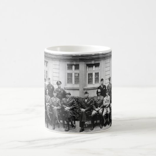 Hoge Amerikaanse militaire functionarissen uit de  Koffiemok (Center)