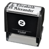 Hoge ampersand #2 Twee namen #35 Trouwpaar Zelfinktende Stempel (Product)