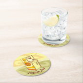 Hoge arcade game console rond papier onderzetter (Insitu)