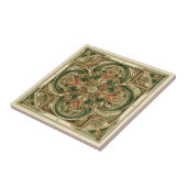 Hoge Art Nouveau Tegeltje (Zijkant)