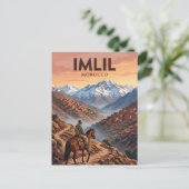 Hoge Atlas Marokko Briefkaart (Staand voorkant)