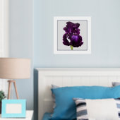 Hoge Baardiris Folie Tekst Print Poster (Insitu (Slaapkamer))