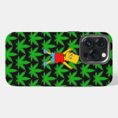 hoge bart iPhone hoesje (Achterkant horizontaal)