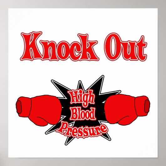 Hoge bloeddruk poster (Voorkant)