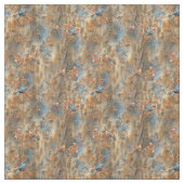 Hoge bomen, de bladeren van de herfst & Blue-Birds Stof (Swatch)