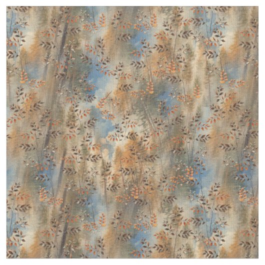 Hoge bomen, de bladeren van de herfst & Blue-Birds Stof (Close Up)