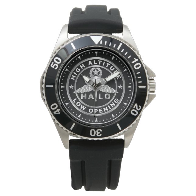 Hoge Breedtegraad Lage Opening  Horloge (Voorkant)