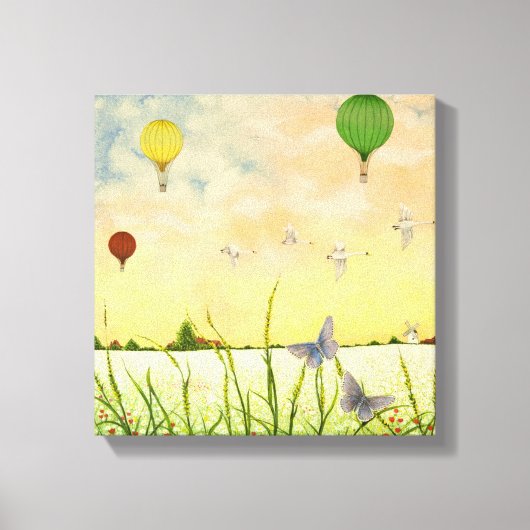 Hoge brochures 2011 canvas afdruk (Voorkant)