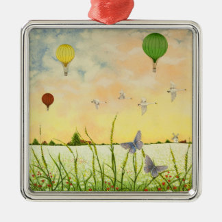 Hoge brochures 2011 metalen ornament