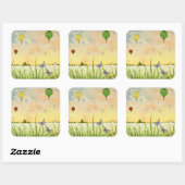 Hoge brochures 2011 vierkante sticker (Vel)