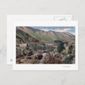 Hoge brug op de lijn briefkaart (Voorkant / Achterkant)