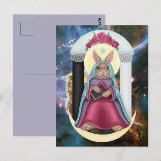 Hoge Bunstress Briefkaart (Voorkant / Achterkant)