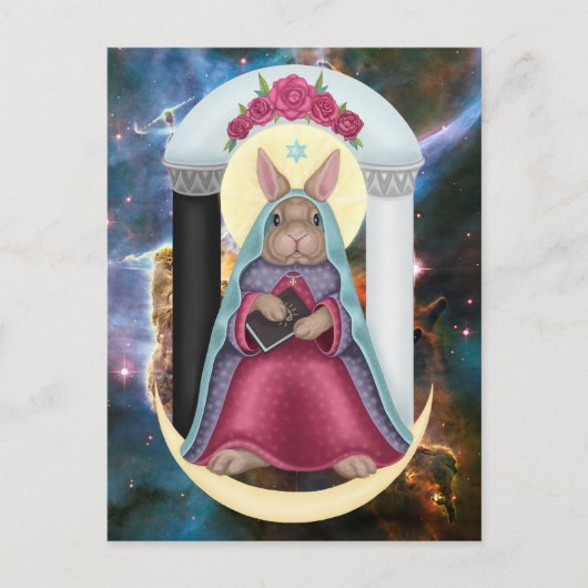 Hoge Bunstress Briefkaart (Voorkant)