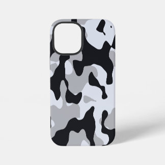 Hoge contrast stedelijke camouflage iPhone 12 mini hoesje
