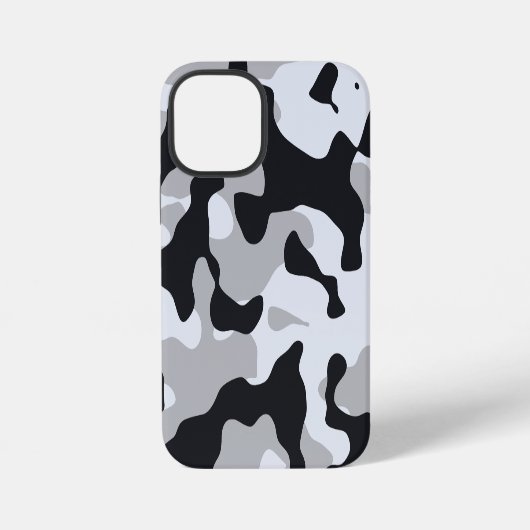 Hoge contrast stedelijke camouflage iPhone hoesje (Achterkant)