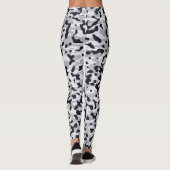 Hoge contrast stedelijke camouflage leggings (Achterkant)