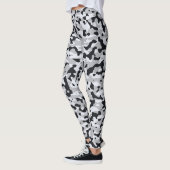 Hoge contrast stedelijke camouflage leggings (Links)