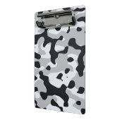 Hoge contrast stedelijke camouflage mini klembord (Angled2)