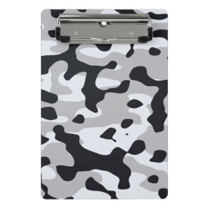 Hoge contrast stedelijke camouflage mini klembord