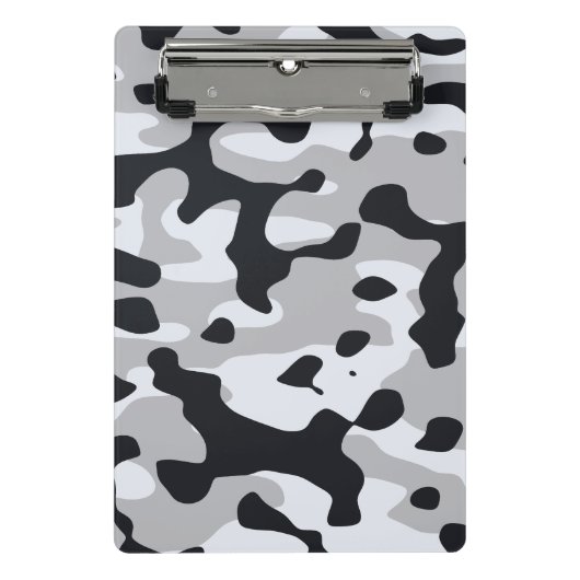 Hoge contrast stedelijke camouflage mini klembord (Voorkant)