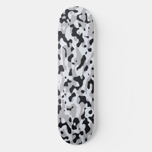 Hoge contrast stedelijke camouflage persoonlijk skateboard (Voorkant)