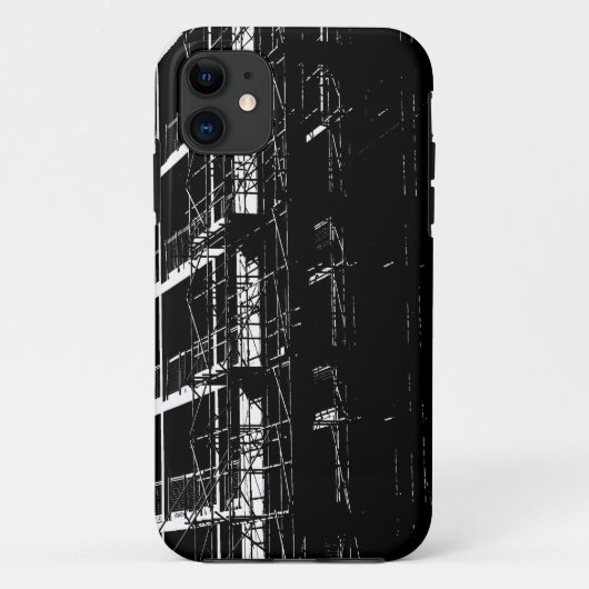 Hoge contrastconfiguratie Case-Mate iPhone case (Achterkant)