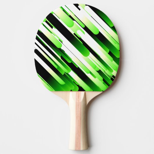 Hoge contrastgroen tafeltennisbatje (Voorkant)