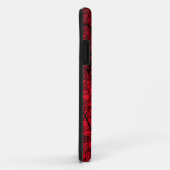 Hoge contraststructuur - Rode iPhone-draagtas Case-Mate iPhone Case (Achterkant/rechts)