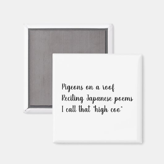 Hoge COO magneet (Voorkant / Achterkant)