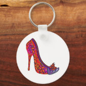 Hoge Couture-hoge hak Sleutelhanger (Achterkant)