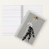 Hoge Couture Mode-illustratie Kunst Notitieboek (Binnen)