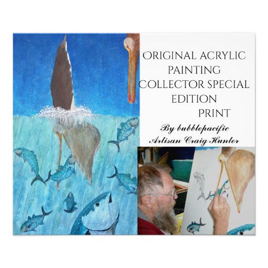 Hoge duik foto afdruk (Voorkant)