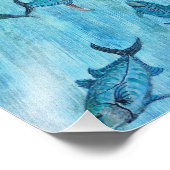 Hoge duik foto afdruk (Hoek)