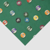 Hoge en Lage Biljarttafel Poolhaai Tissuepapier (Detail)