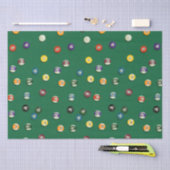 Hoge en Lage Biljarttafel Poolhaai Tissuepapier (Craft)