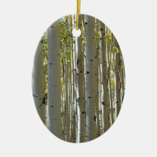 Hoge Espen Stammen ornament (Voorkant)