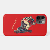 Hoge Flyer! - Snowboarding Fool Kussensloop Case-Mate iPhone Case (Achterkant (horizontaal))