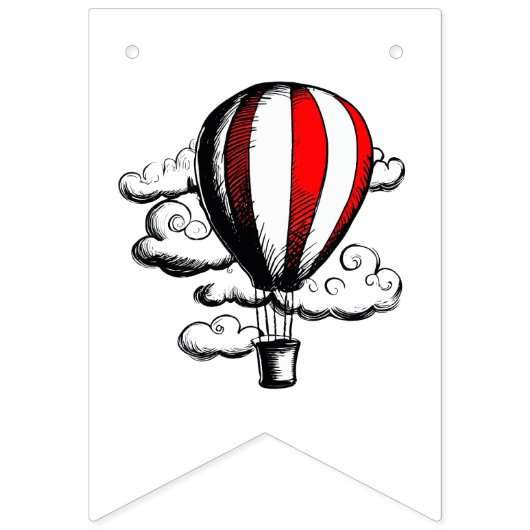 Hoge Flying Party uitnodiging Vlaggetjes (Derde vlag)