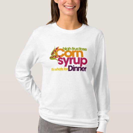Hoge fructose Corn Syrup T-shirt (Voorkant)