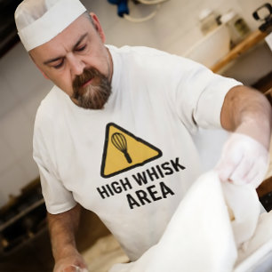 Hoge Gardeerzone Grappige Bak Pun voor Bakkers T-shirt